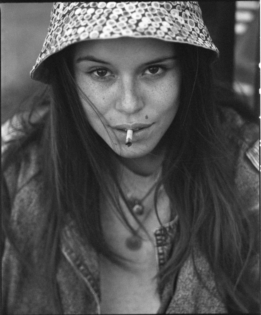 generation Z Girl Smoking